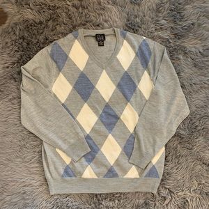 Jos A Bank V-Neck Pullover Sweater
